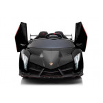 Elektrické autíčko - Lamborghini Veneno - nelakované - čierne